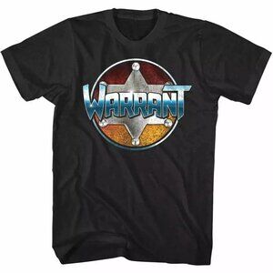 Warrant Band Logo Classic Rock Music Graphic Concert Tour Fan Tee Shirt 91